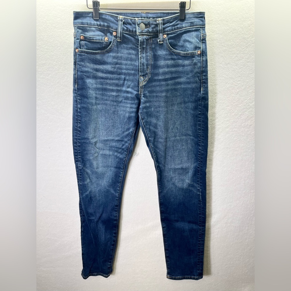 American Eagle Athletic Fit Airflex Jeans Mens‎ 29/32 Blue Stretch Denim 2394